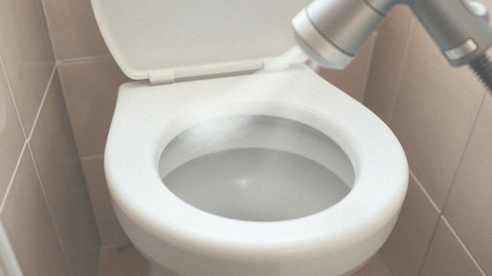 Jak działa myjka parowa w usuwaniu kamienia z toalety?
