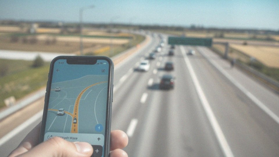 Jak Waze informuje o zdarzeniach na drodze?
