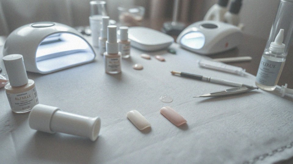 Jakie małe naleciałości występują w stylizacji paznokci żelowych?