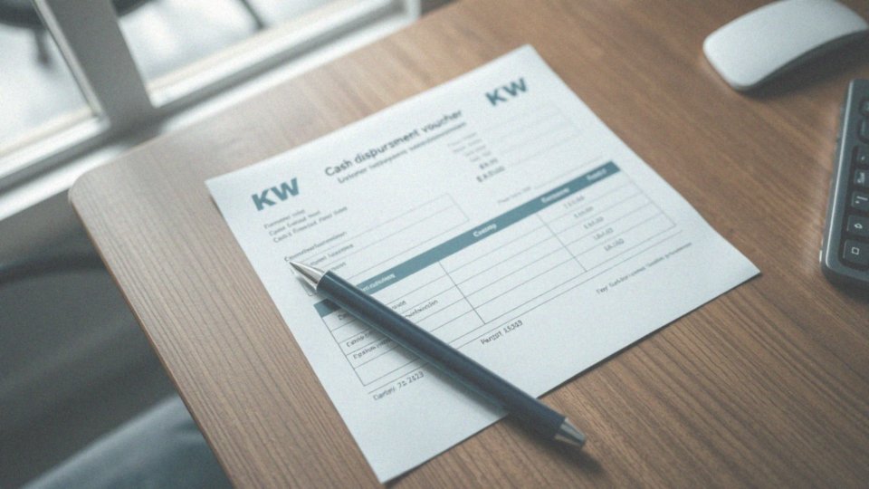 Jakie informacje muszą się znaleźć na dowodzie wypłaty KW?