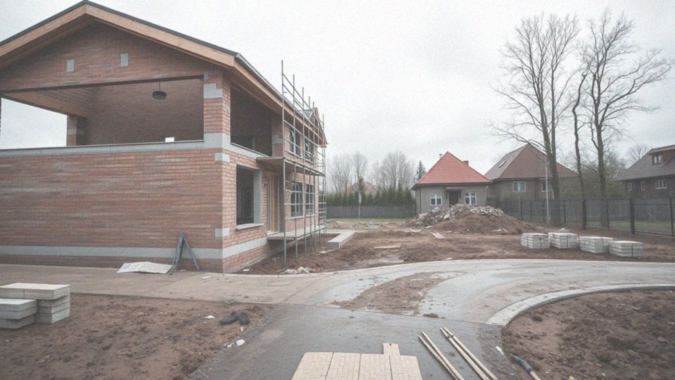 Jakie formalności są związane z odbiorem domu bez elewacji?