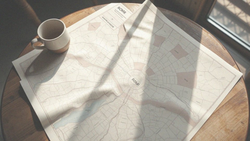 Jak wygląda mapa dzielnic Rzymu?