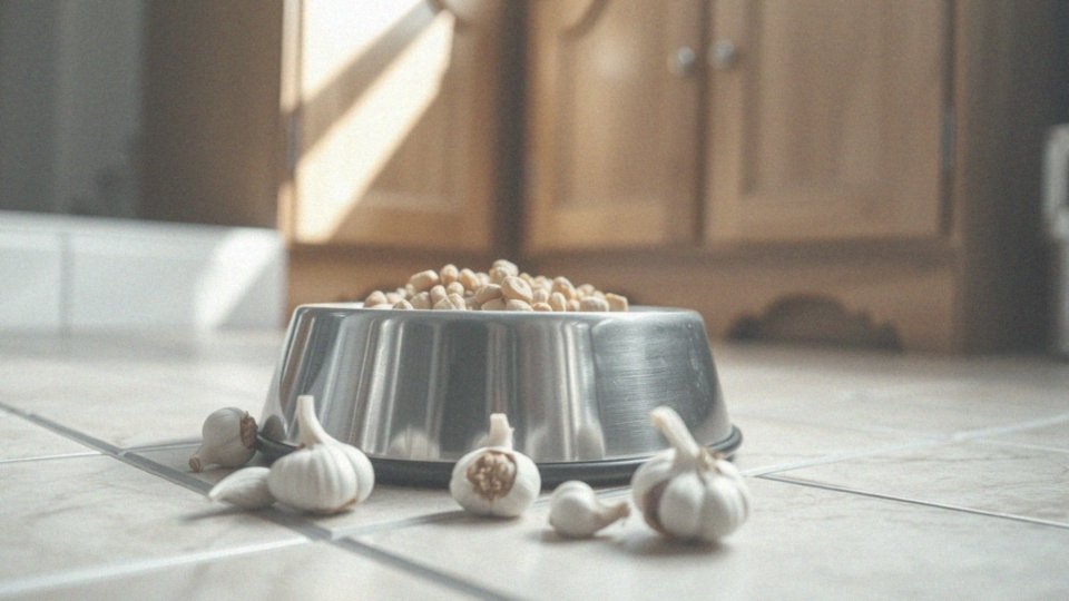 Czemu czosnek powinien być wyeliminowany z diety psa?